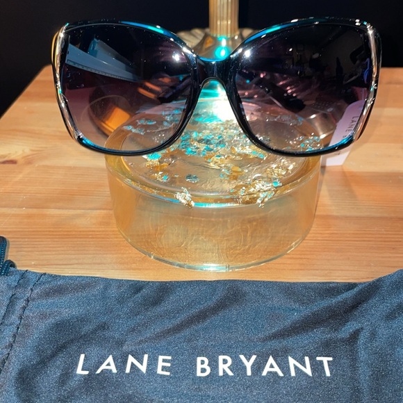 Lane Bryant Accessories - Lane Bryant Sunglasses and Dust Bag NWT